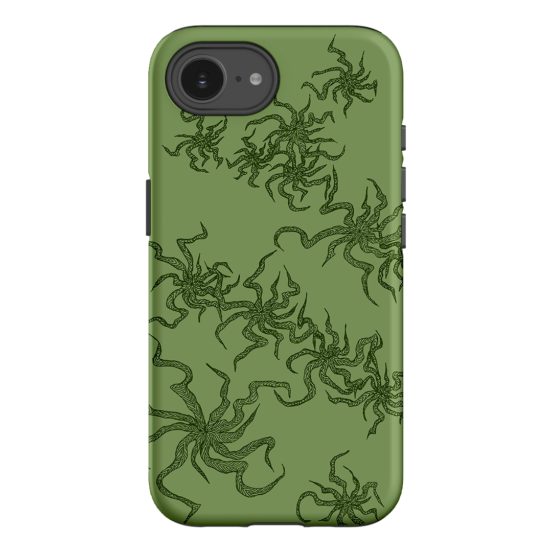 Night Moss Printed Phone Cases iPhone 16E / Armoured by Stormi Bree - The Dairy
