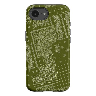 Paisley Fern Printed Phone Cases iPhone 16E / Armoured by The Dairy - The Dairy
