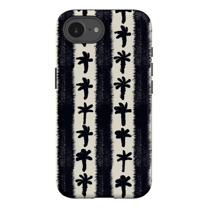 Palm Stripe Printed Phone Cases iPhone 16E / Armoured by Desmond & Dempsey - The Dairy