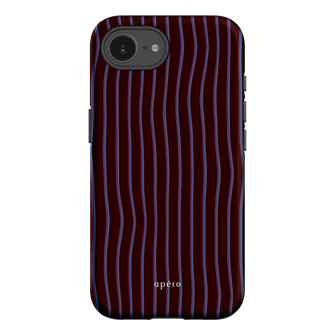 Panama Burgundy Printed Phone Cases iPhone 16E / Armoured by Apero - The Dairy