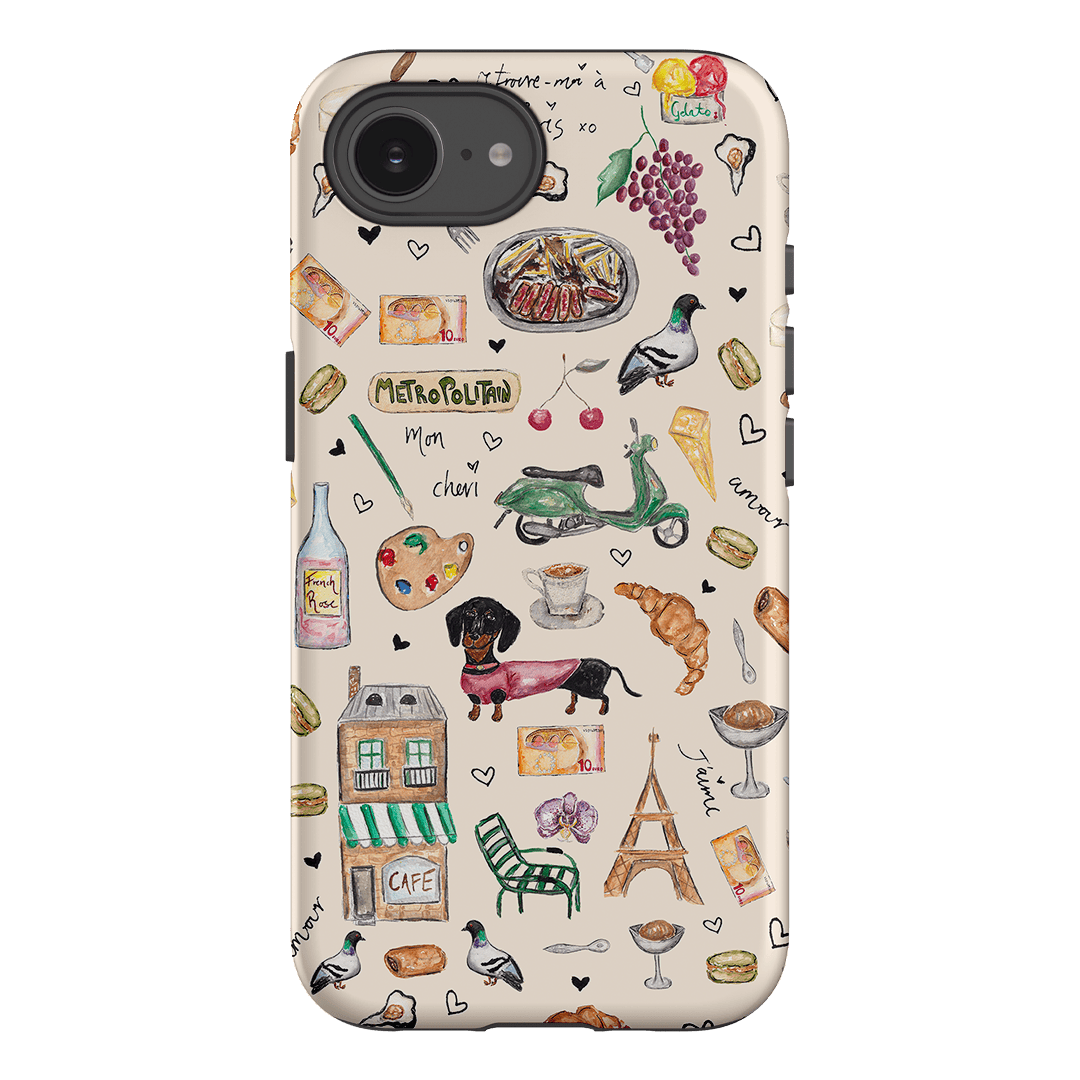 Parisian Daydream Printed Phone Cases iPhone 16E / Armoured by BG. Studio - The Dairy