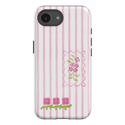 Patchwork Pink Printed Phone Cases iPhone 16E / Armoured by Kayla Carr - The Dairy