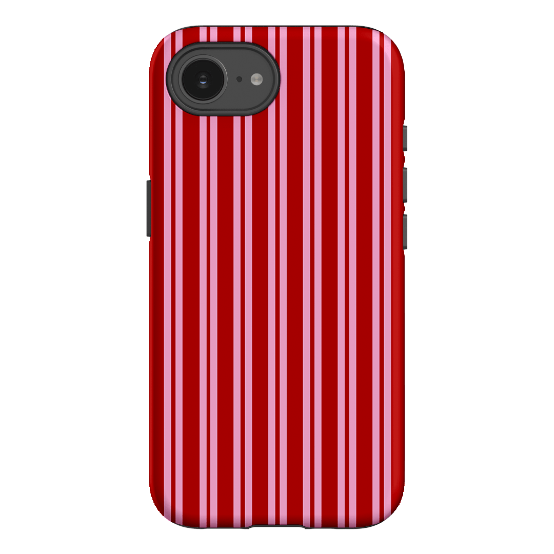 Punch Stripes Printed Phone Cases iPhone 16E / Armoured by The Dairy - The Dairy