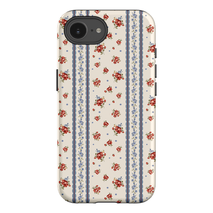 Rose Stripe Printed Phone Cases iPhone 16E / Armoured by Kasiags Art - The Dairy