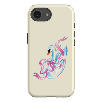 Satin Swan Printed Phone Cases iPhone 16E / Armoured by Femke Studio - The Dairy