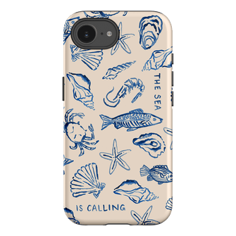 Sea Call Printed Phone Cases iPhone 16E / Armoured by Cass Deller - The Dairy