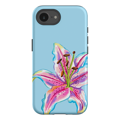 Sky Lily Printed Phone Cases iPhone 16E / Armoured by Femke Studio - The Dairy