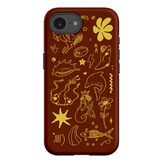 Spiced Cowboy Chocolate Printed Phone Cases iPhone 16E / Armoured by Easty Beasty - The Dairy