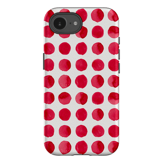 Spots in Red Printed Phone Cases by The Dairy - The Dairy