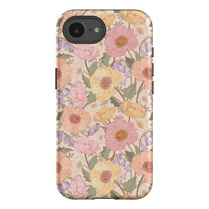 Spring Poppy Printed Phone Cases iPhone 16E / Armoured by Kasiags Art - The Dairy