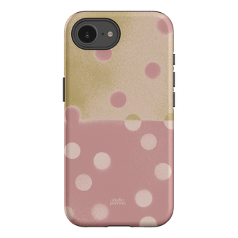 Strawberry Polka Dot Printed Phone Cases iPhone 16E / Armoured by Jasmine Dowling - The Dairy