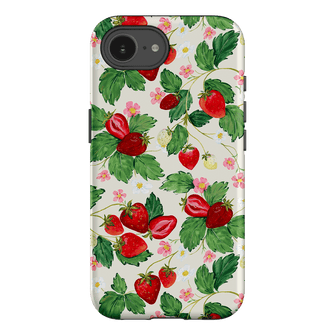 Strawberry Patch Printed Phone Cases iPhone 16E / Armoured by Ellie Mae - The Dairy