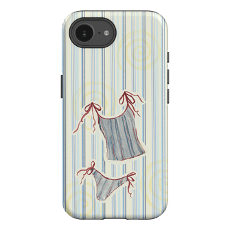 Stripe Tankini Printed Phone Cases iPhone 16E / Armoured by Kayla Carr - The Dairy