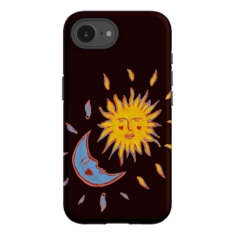 Sun & Moon Plum Printed Phone Cases iPhone 16E / Armoured by BG. Studio - The Dairy