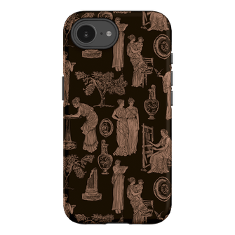 Symposium Burnt Umber Printed Phone Cases iPhone 16E / Armoured by Veronica Tucker - The Dairy