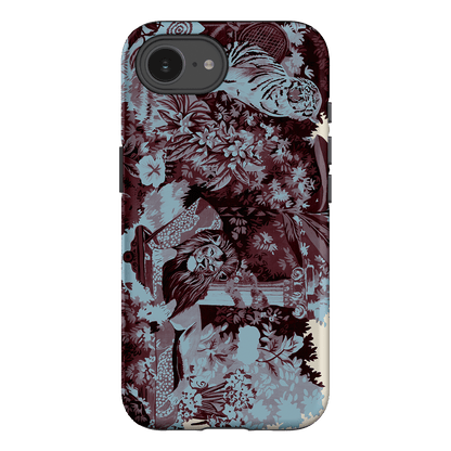 Tippi Blue Printed Phone Cases iPhone 16E / Armoured by Desmond & Dempsey - The Dairy