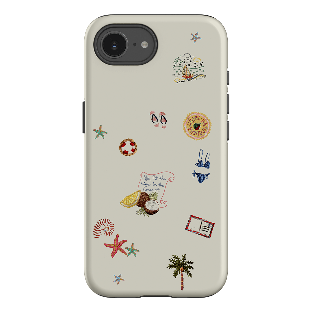 Vacay All Day Cream Printed Phone Cases by Antipodean - The Dairy