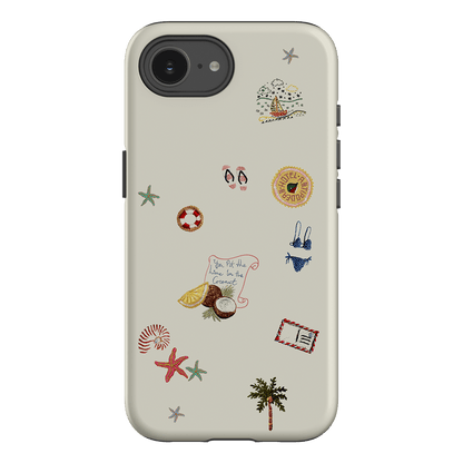 Vacay All Day Cream Printed Phone Cases by Antipodean - The Dairy