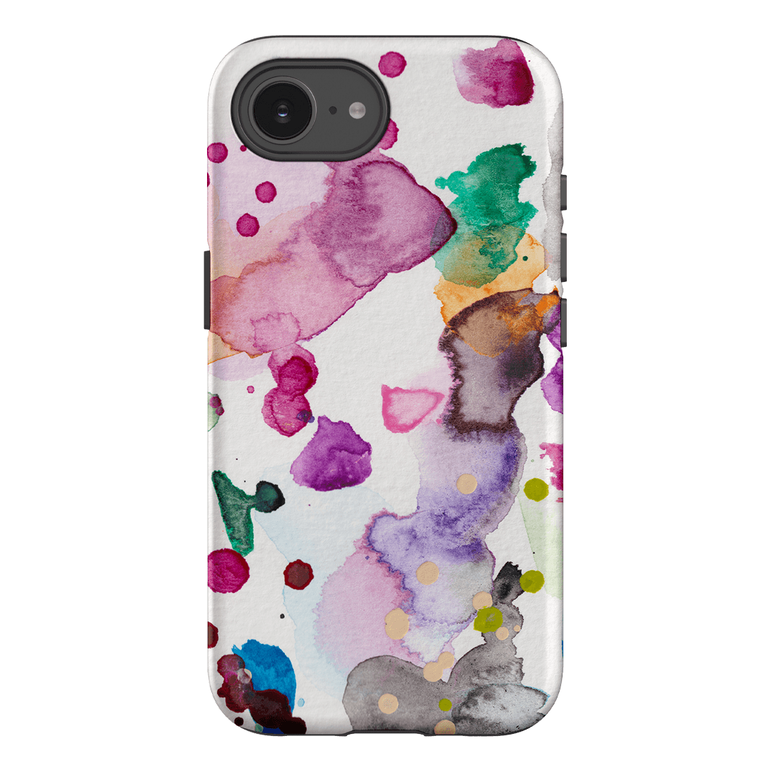 Watercolour Palette Printed Phone Cases iPhone 16E / Armoured by The Dairy - The Dairy