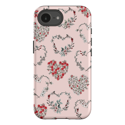 Wild Heart Wreath Printed Phone Cases iPhone 16E / Armoured by Typoflora - The Dairy