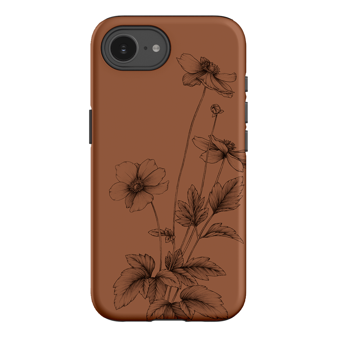 Windflowers Study Printed Phone Cases iPhone 16E / Armoured by Typoflora - The Dairy