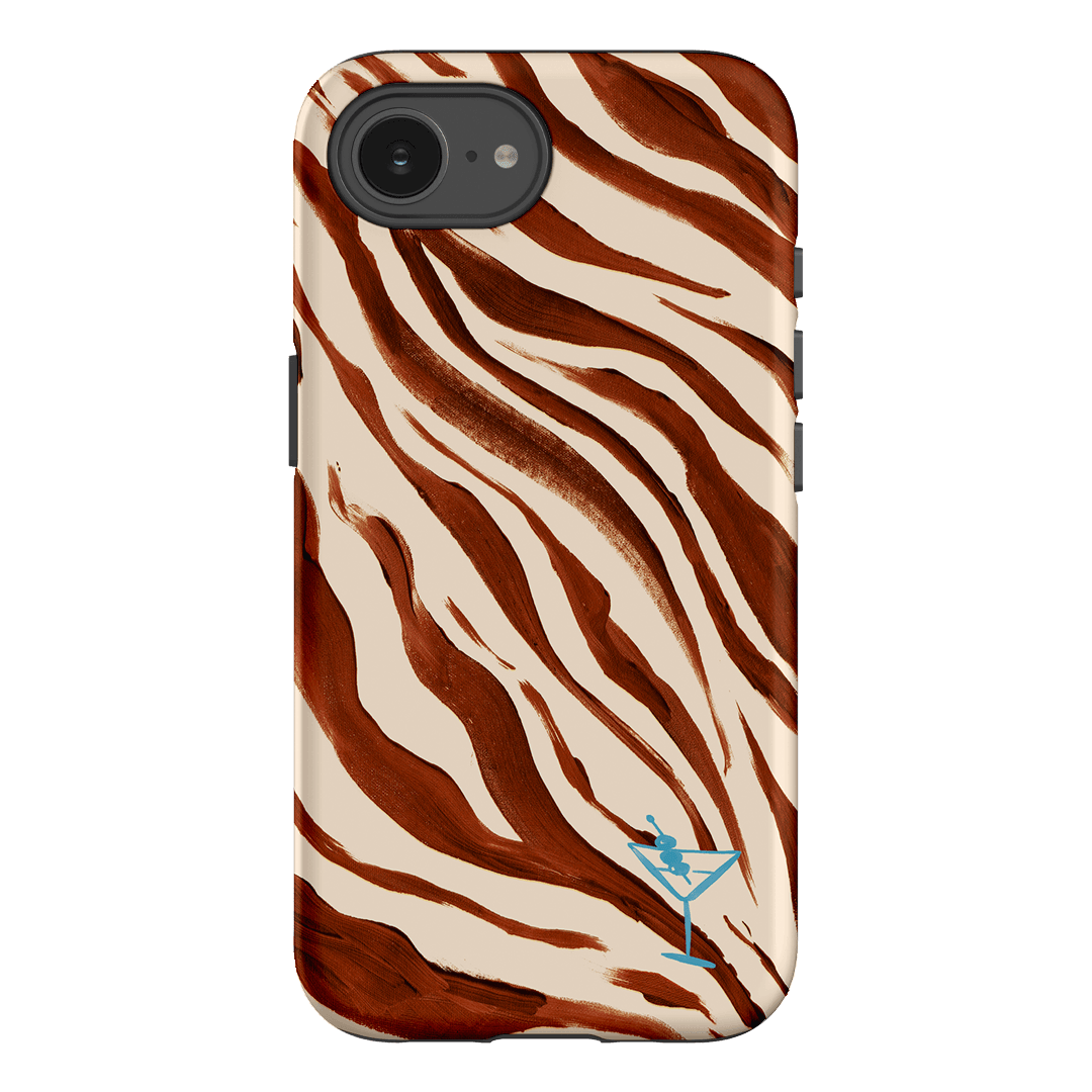 Zebra Tini Printed Phone Cases iPhone 16E / Armoured by Charlie Taylor - The Dairy