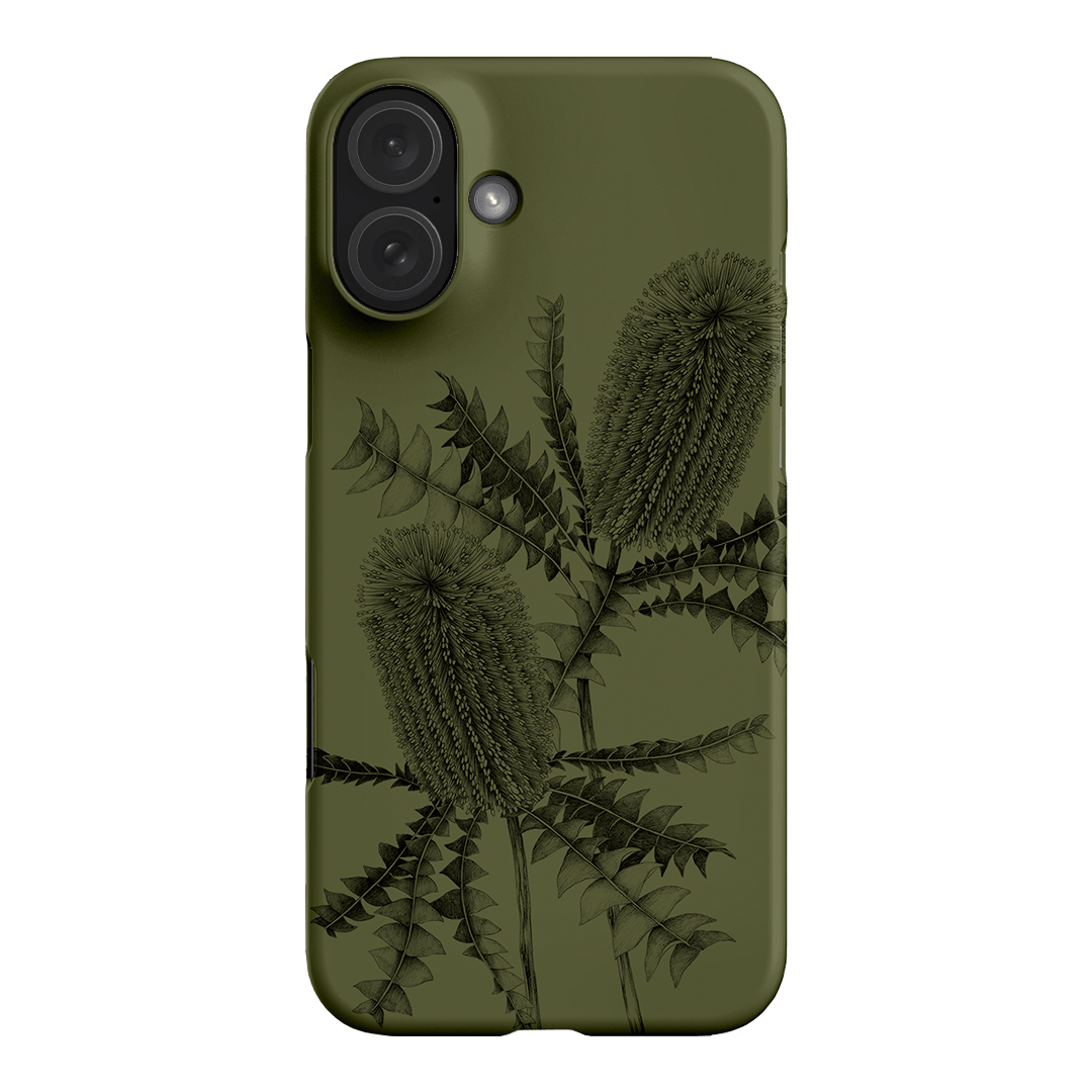 Banksia Study Printed Phone Cases iPhone 16 Plus / Snap by Typoflora - The Dairy