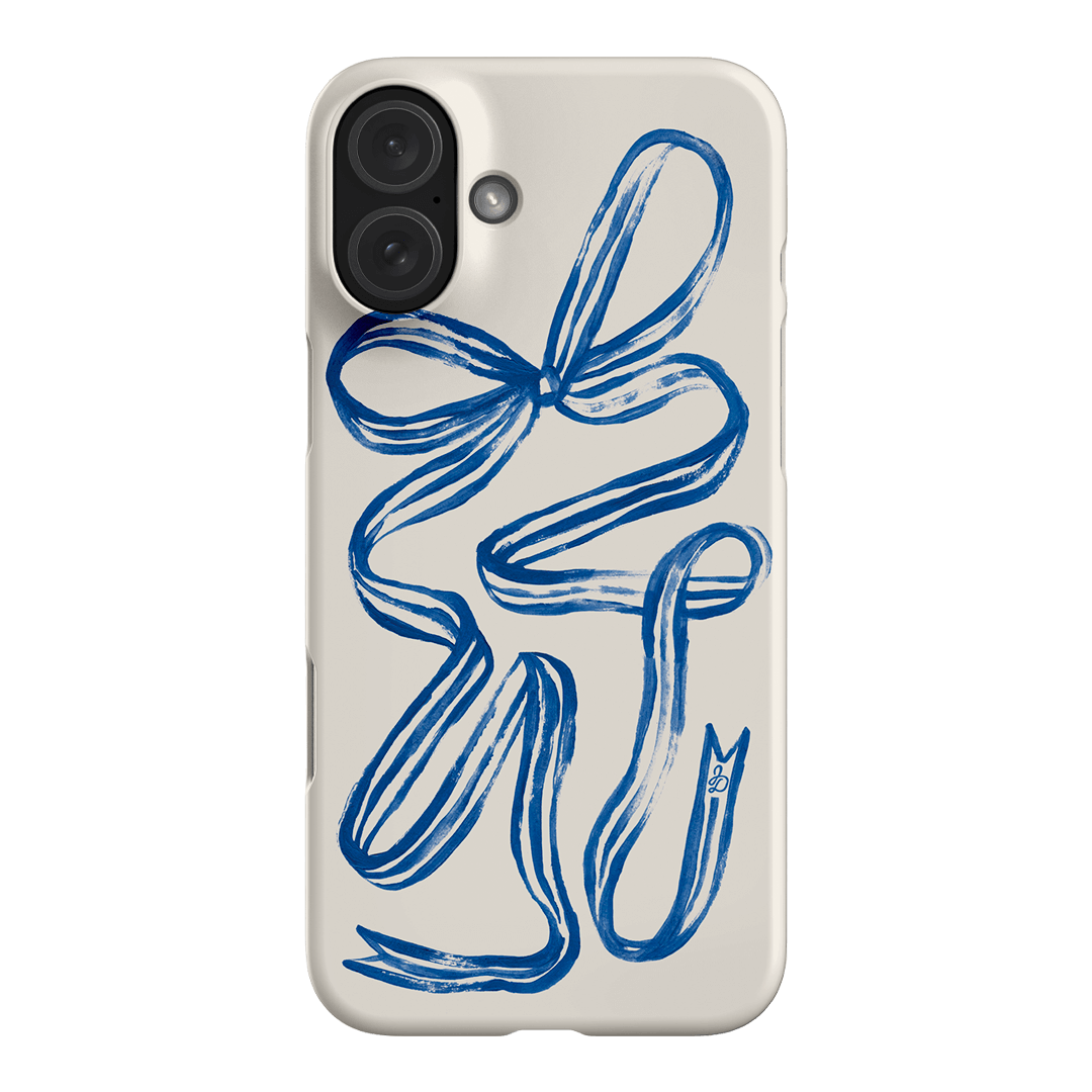 Bowerbird Ribbon Printed Phone Cases iPhone 16 Plus / Snap by Jasmine Dowling - The Dairy