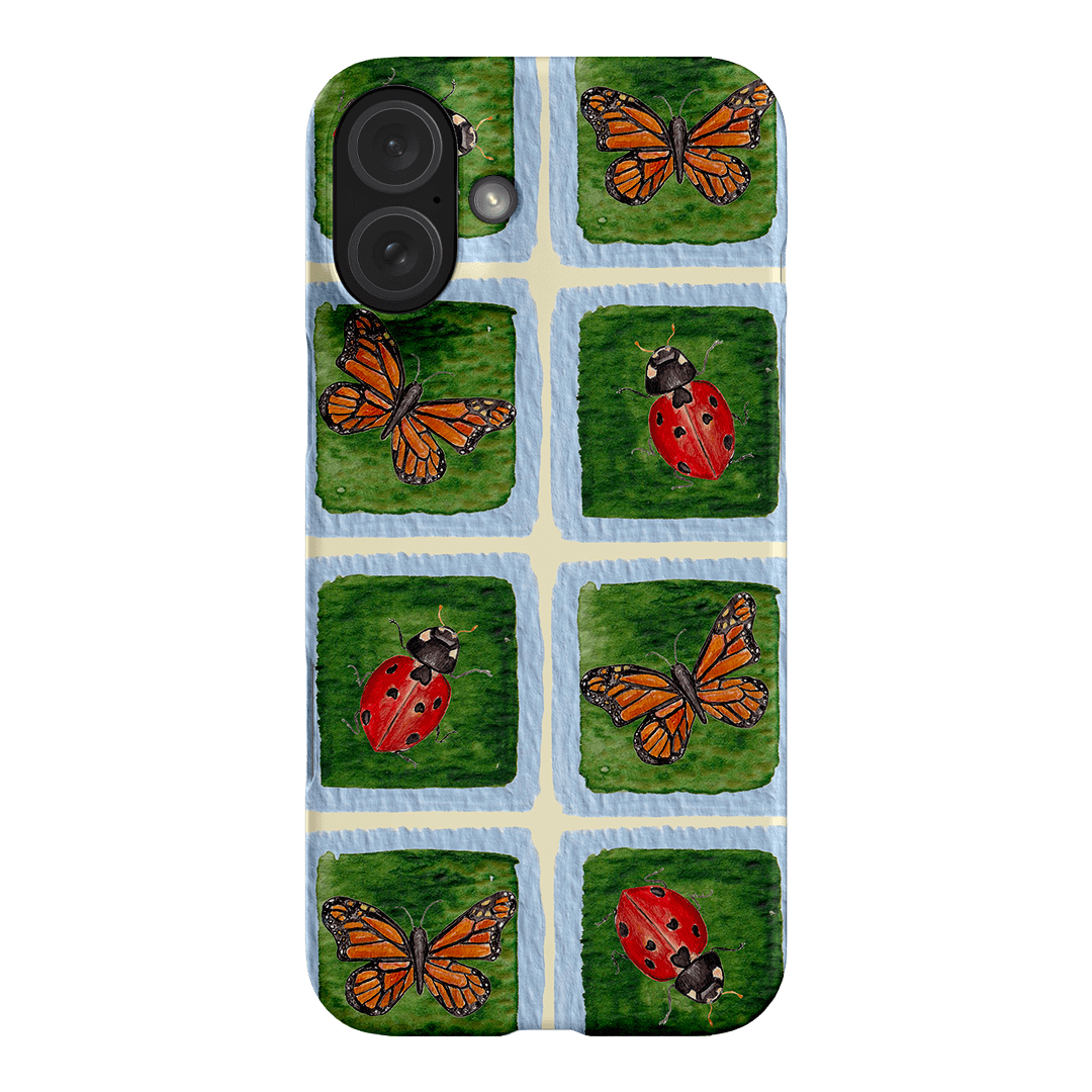 Butterflies & Ladybugs Printed Phone Cases iPhone 16 Plus / Snap by BG. Studio - The Dairy