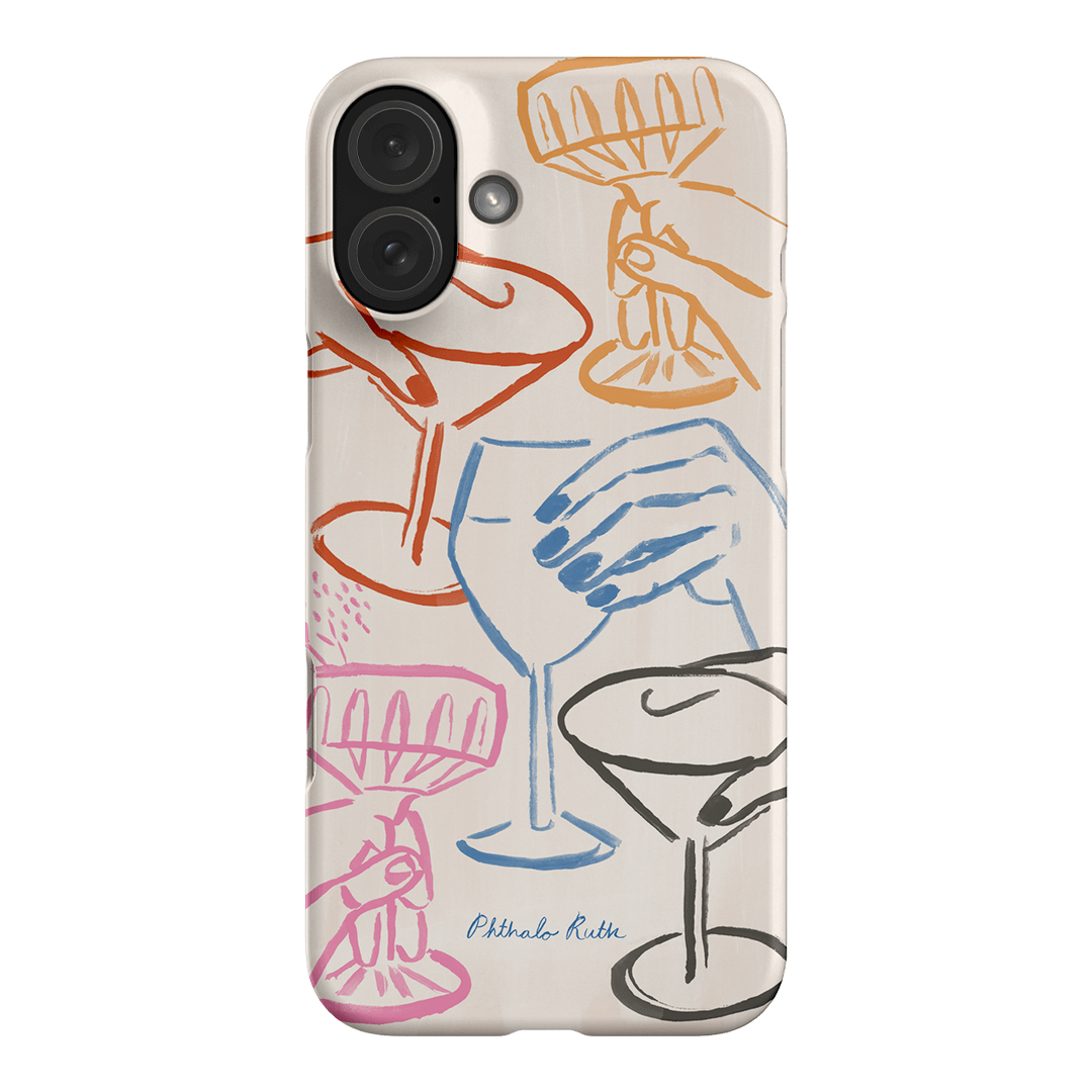 Cheers Multi Printed Phone Cases iPhone 16 Plus / Snap by Phthalo Ruth - The Dairy