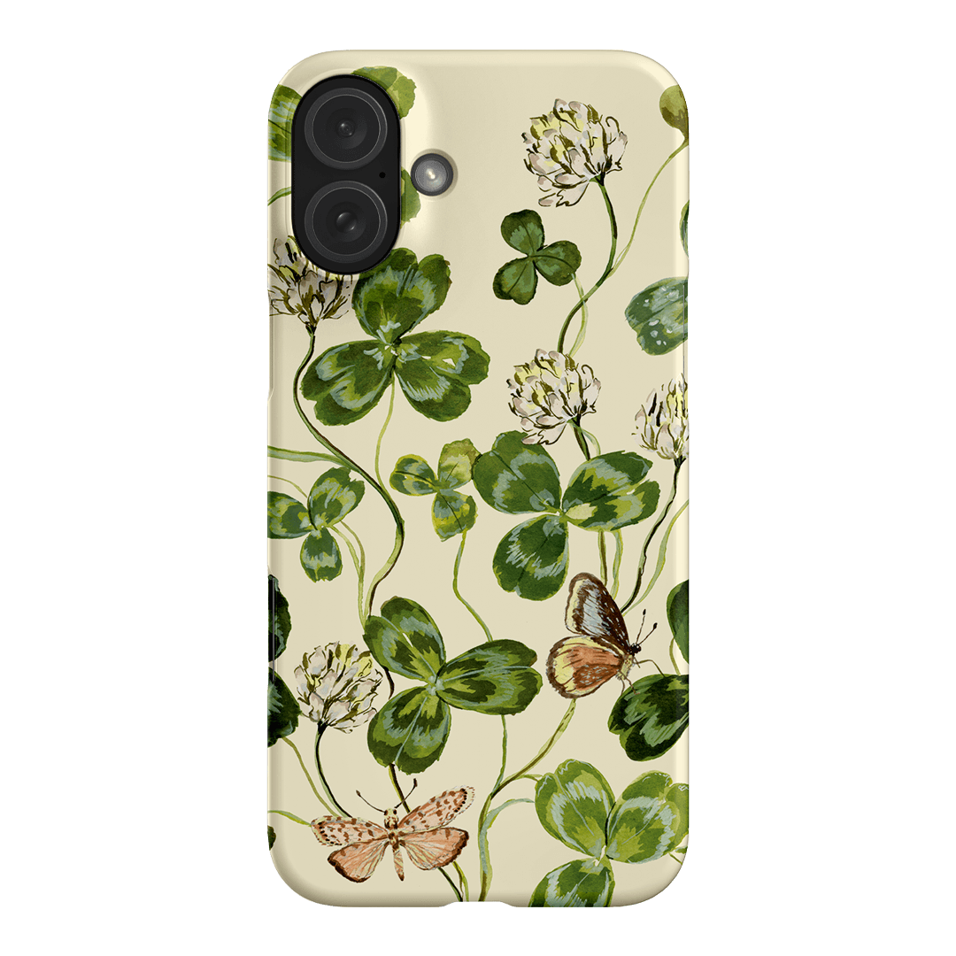 Clover & Butterflies Printed Phone Cases iPhone 16 Plus / Snap by Ellie Mae - The Dairy