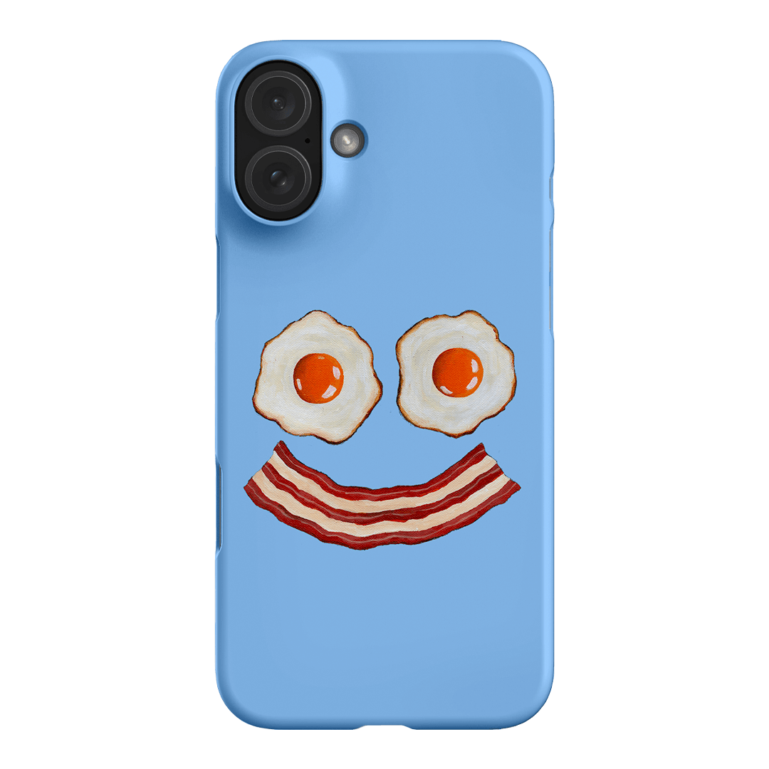 Eggs & Bacon Printed Phone Cases iPhone 16 Plus / Snap by Kayla Henley - The Dairy