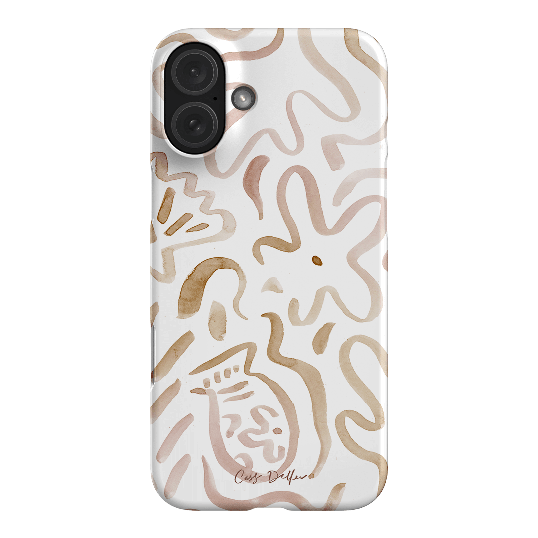 Flow Printed Phone Cases iPhone 16 Plus / Snap by Cass Deller - The Dairy