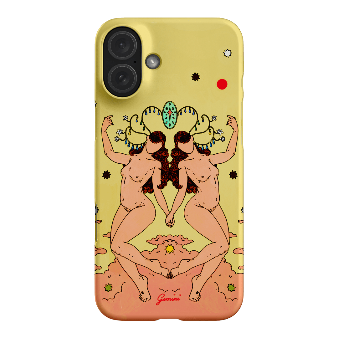 Gemini Season Printed Phone Cases iPhone 16 Plus / Snap by Easty Beasty - The Dairy