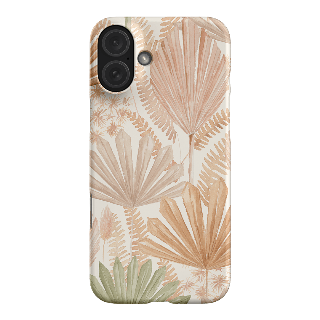 Golden Palm Printed Phone Cases iPhone 16 Plus / Snap by Cass Deller - The Dairy