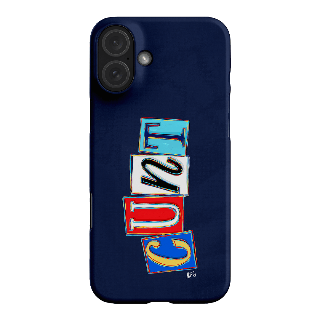 Lil Cnts Blue Printed Phone Cases iPhone 16 Plus / Snap by Margarbs Art - The Dairy