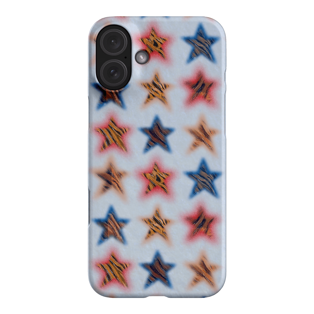 Lucky Stars Tiger Printed Phone Cases iPhone 16 Plus / Snap by BG. Studio - The Dairy