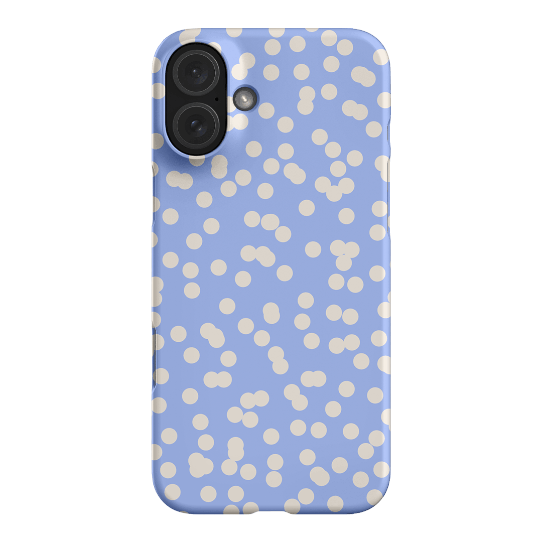 Mini Confetti Periwinkle Salt Printed Phone Cases iPhone 16 Plus / Snap by Veronica Tucker - The Dairy
