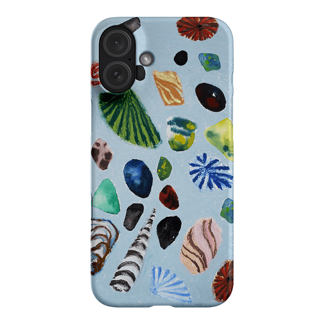 Ocean Currency Printed Phone Cases iPhone 16 Plus / Snap by Lisa Hu - The Dairy