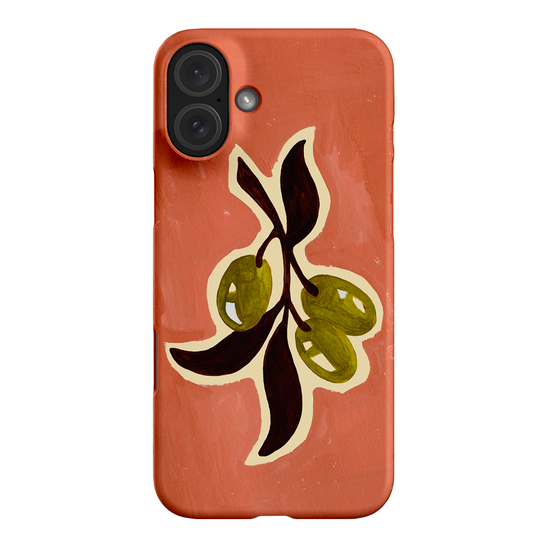 Olives Printed Phone Cases iPhone 16 Plus / Snap by Studio Bon - The Dairy