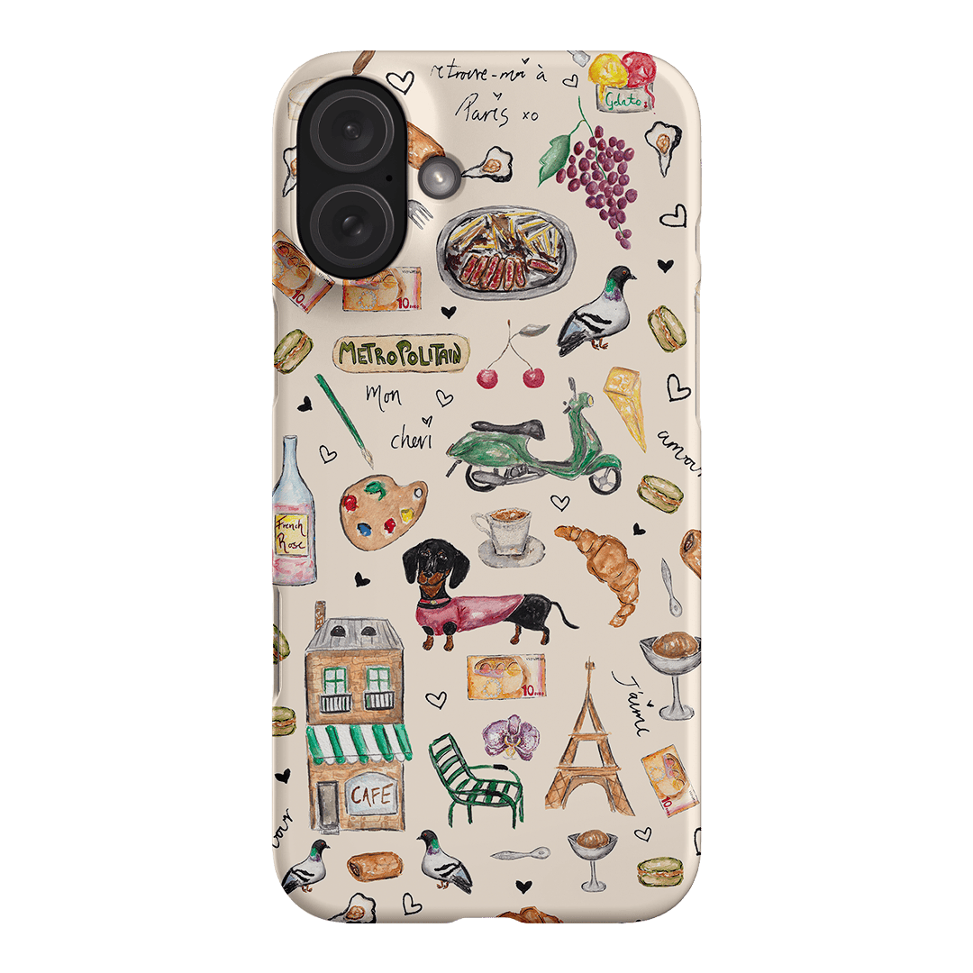 Parisian Daydream Printed Phone Cases iPhone 16 Plus / Snap by BG. Studio - The Dairy