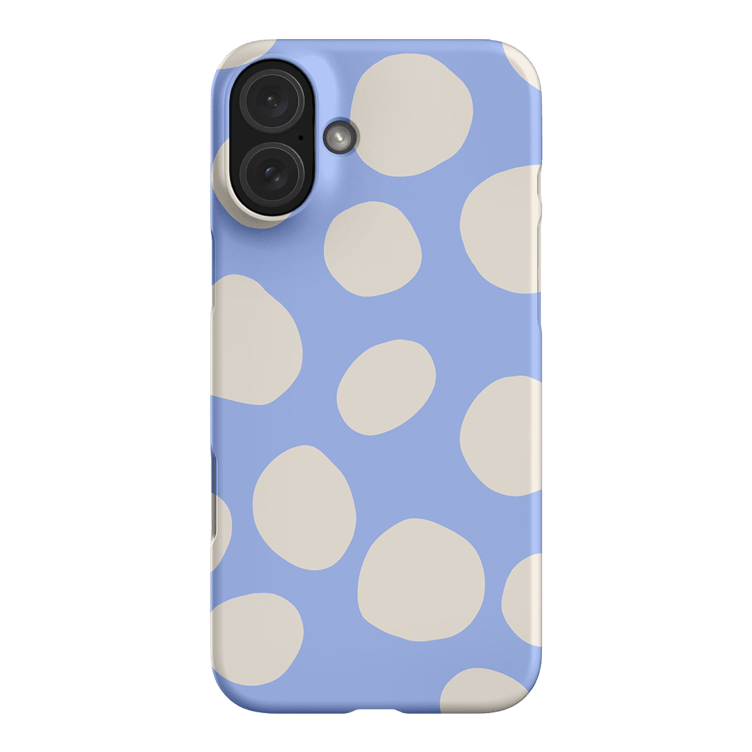 Pebbles Periwinkle Salt Printed Phone Cases iPhone 16 Plus / Snap by Veronica Tucker - The Dairy