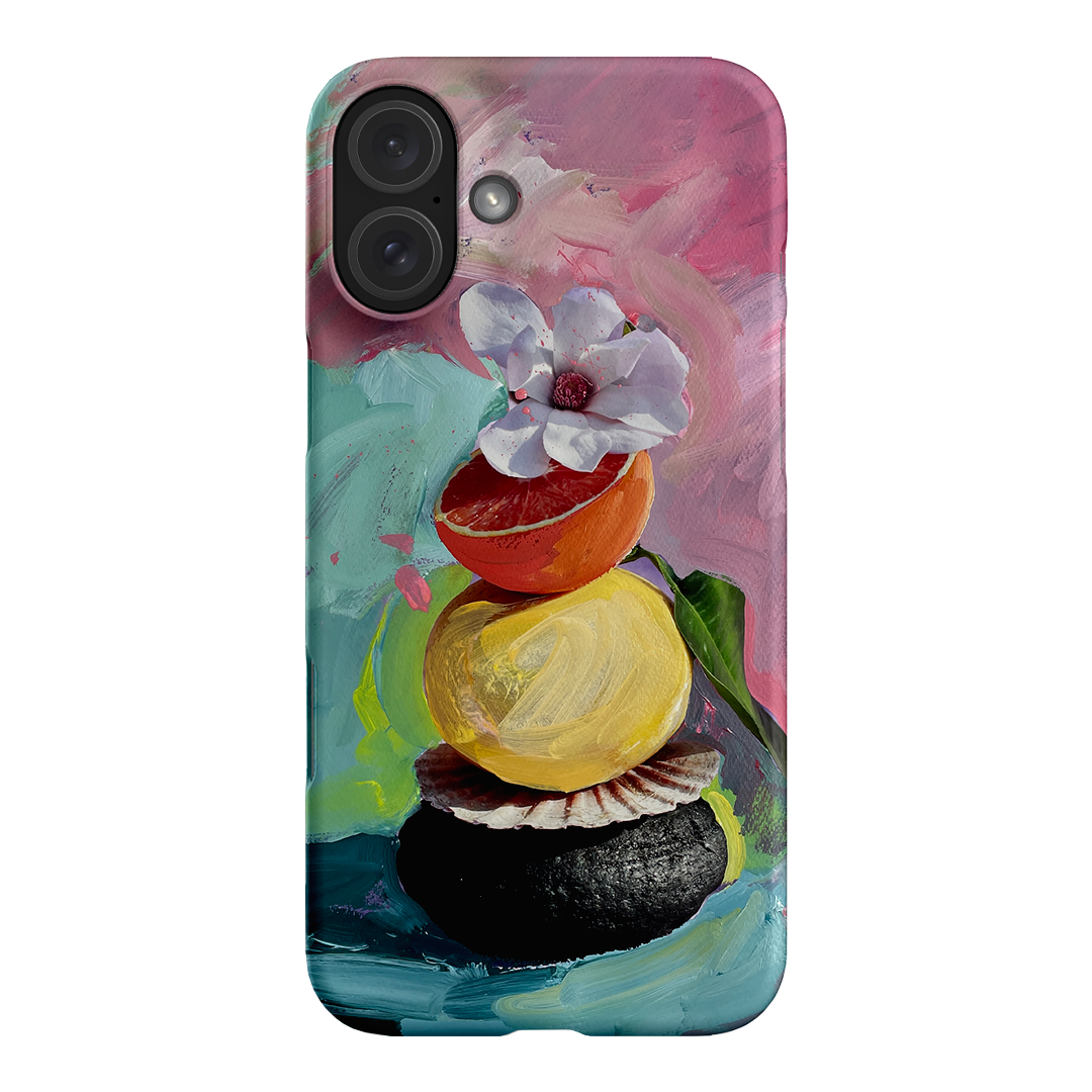 Pink Splash Printed Phone Cases iPhone 16 Plus / Snap by Nicole Nelius - The Dairy