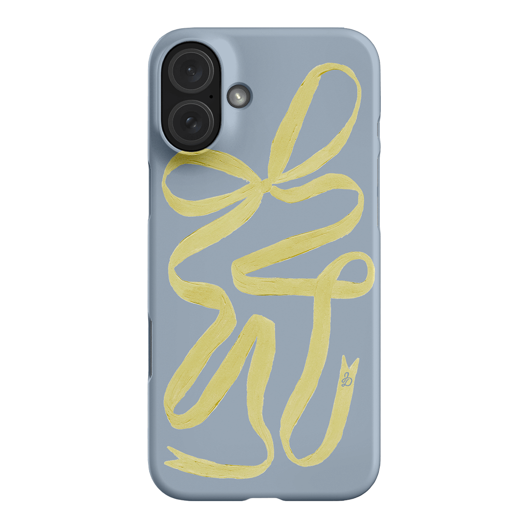 Sorbet Ribbon Printed Phone Cases iPhone 16 Plus / Snap by Jasmine Dowling - The Dairy