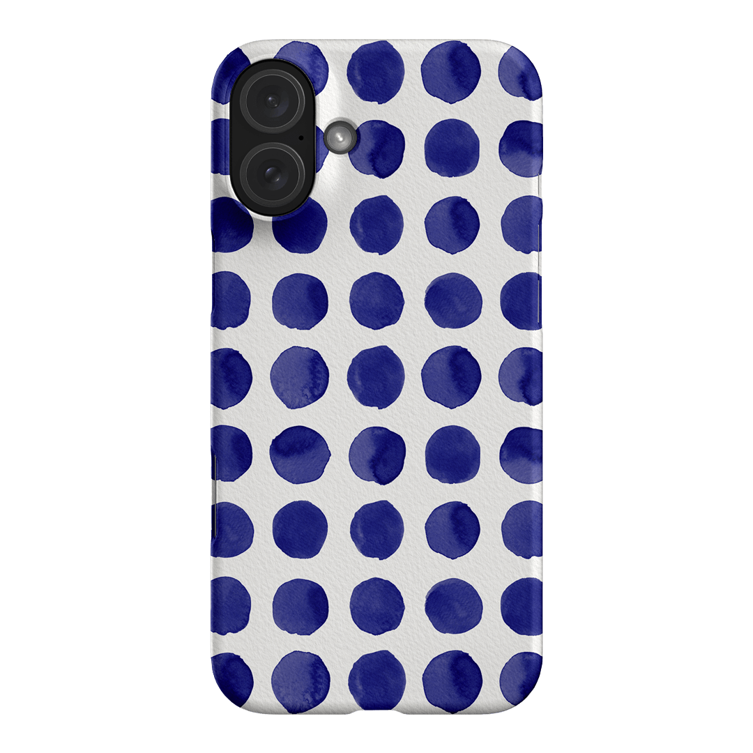 Spots in Blueberry Printed Phone Cases by The Dairy - The Dairy