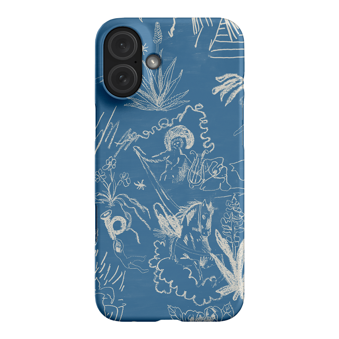 Temple Del Sol Printed Phone Cases iPhone 16 Plus / Snap by Desmond & Dempsey - The Dairy