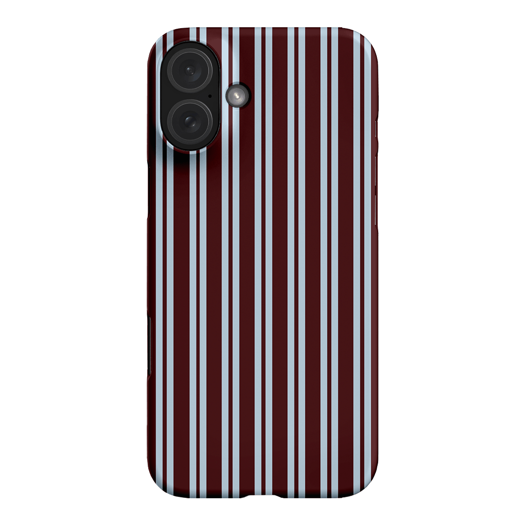 Varsity Stripes Printed Phone Cases iPhone 16 Plus / Snap by The Dairy - The Dairy