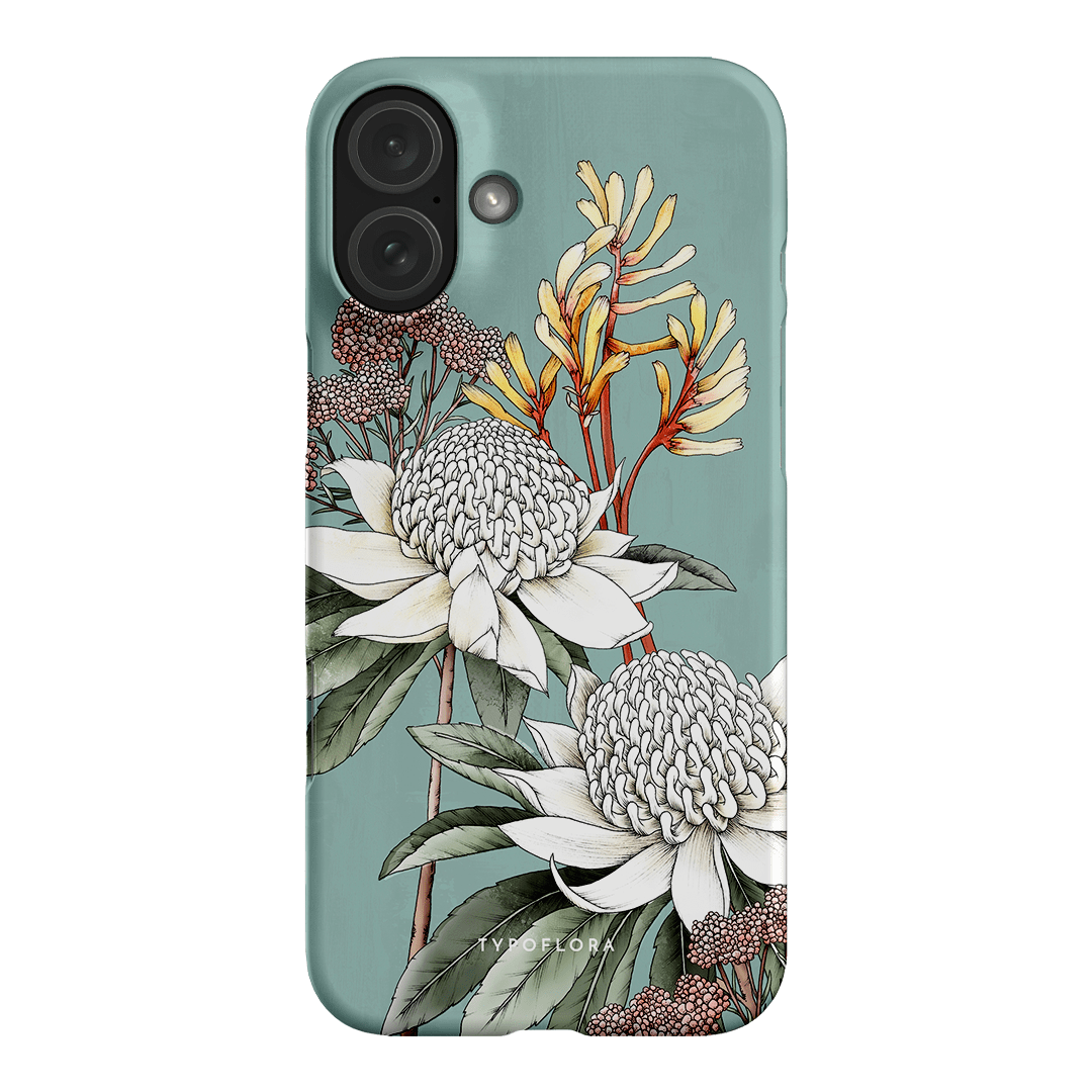 Waratah Printed Phone Cases iPhone 16 Plus / Snap by Typoflora - The Dairy