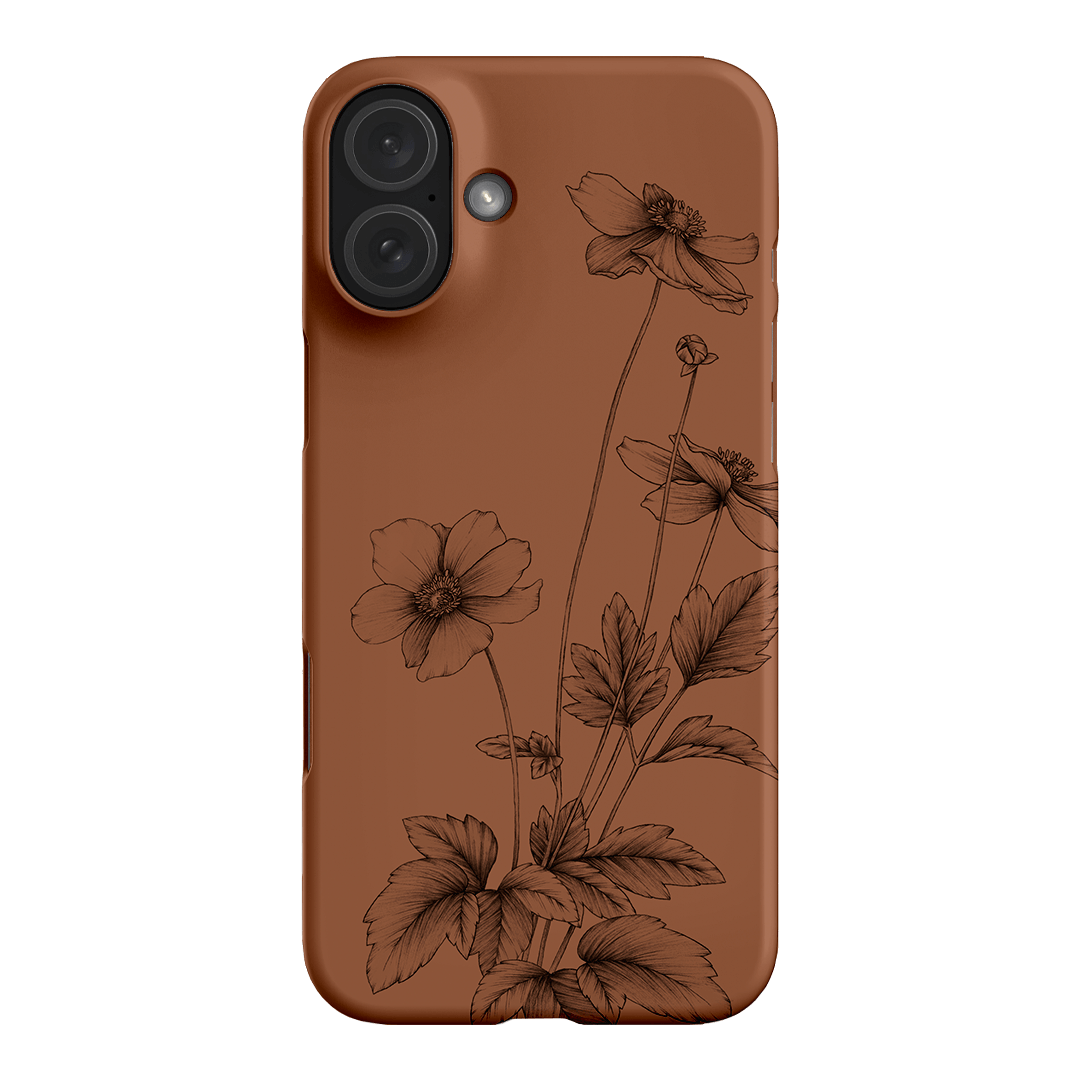 Windflowers Study Printed Phone Cases iPhone 16 Plus / Snap by Typoflora - The Dairy