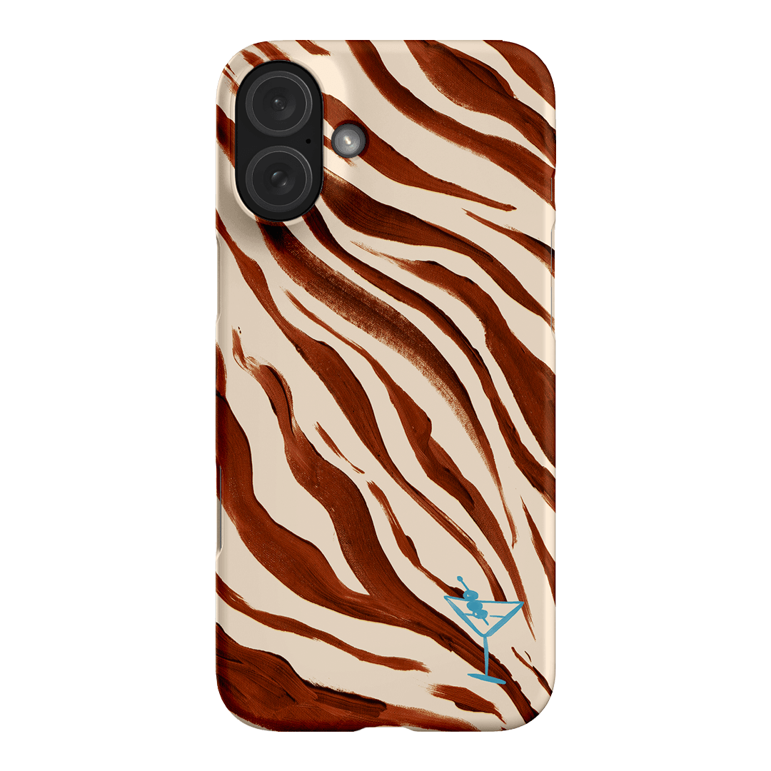 Zebra Tini Printed Phone Cases iPhone 16 Plus / Snap by Charlie Taylor - The Dairy